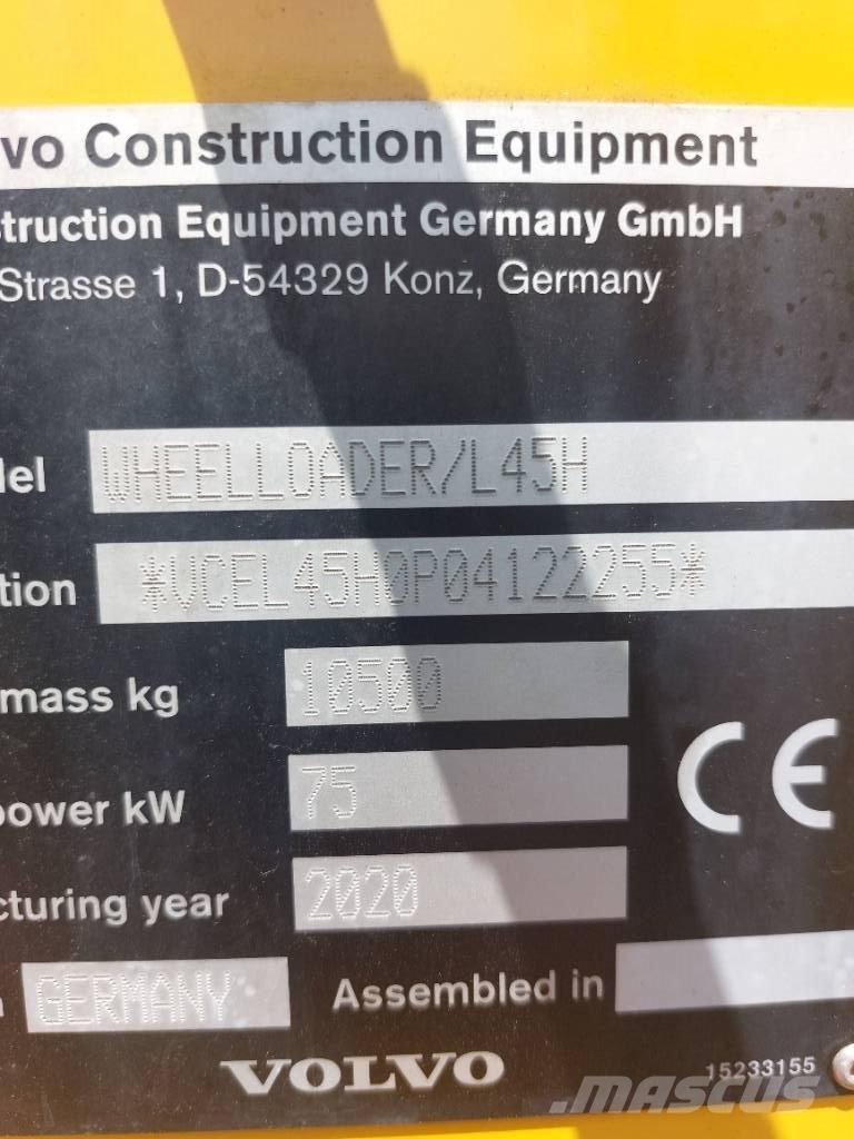 Volvo L 45 H لوادر بعجل