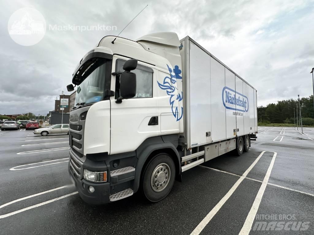 Scania R 370 شاحنات ذات هيكل صندوقي
