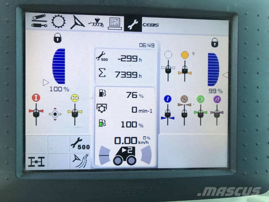CLAAS XERION 4500 VC الجرارات