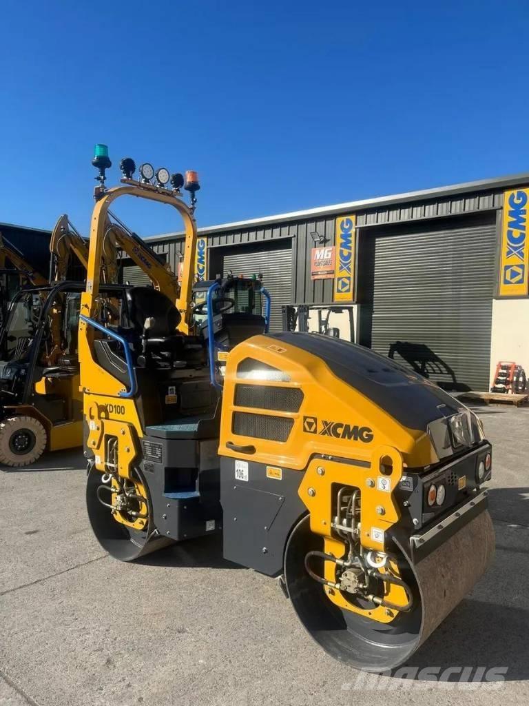 XCMG XD100 مداحل ثنائية الاسطوانة