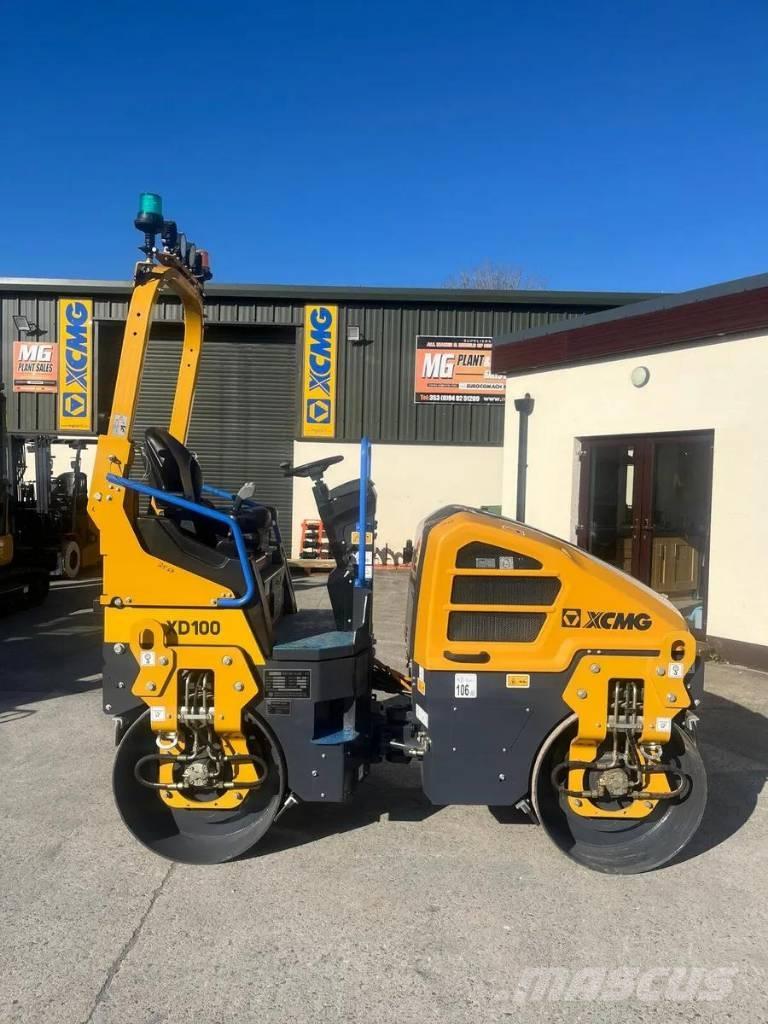 XCMG XD100 مداحل ثنائية الاسطوانة