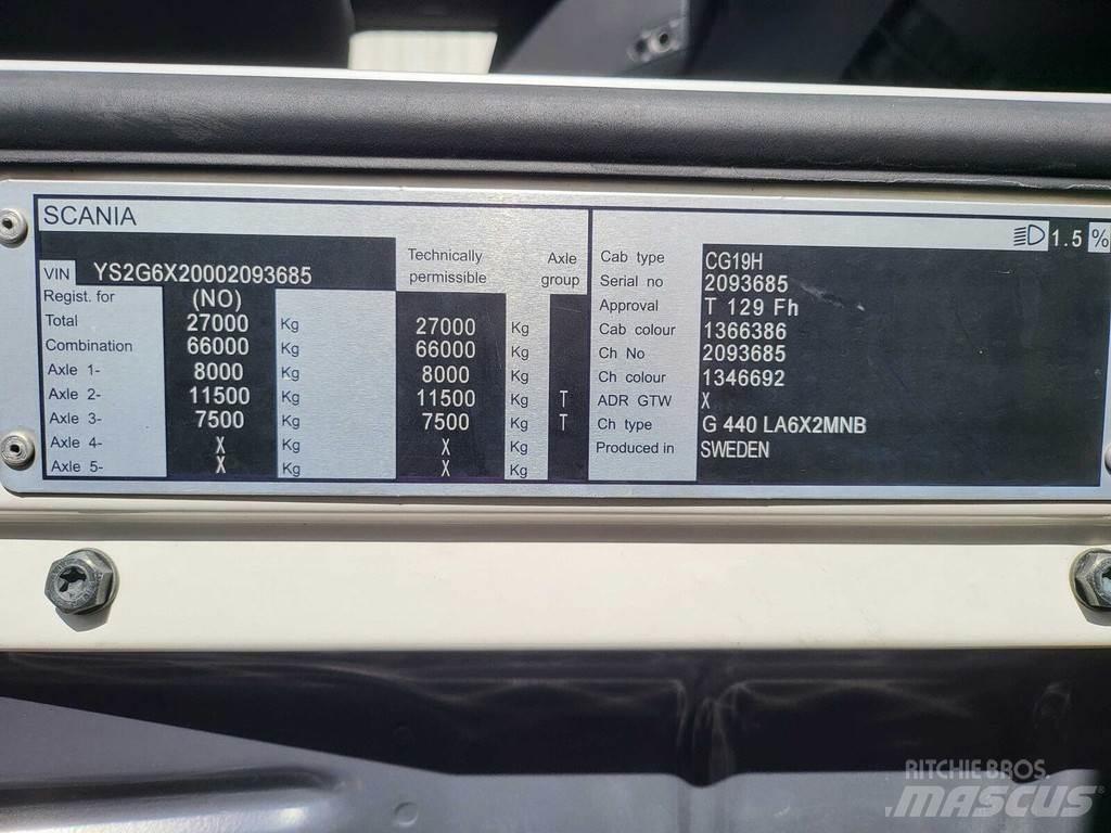Scania G440 6X2 وحدات الجر