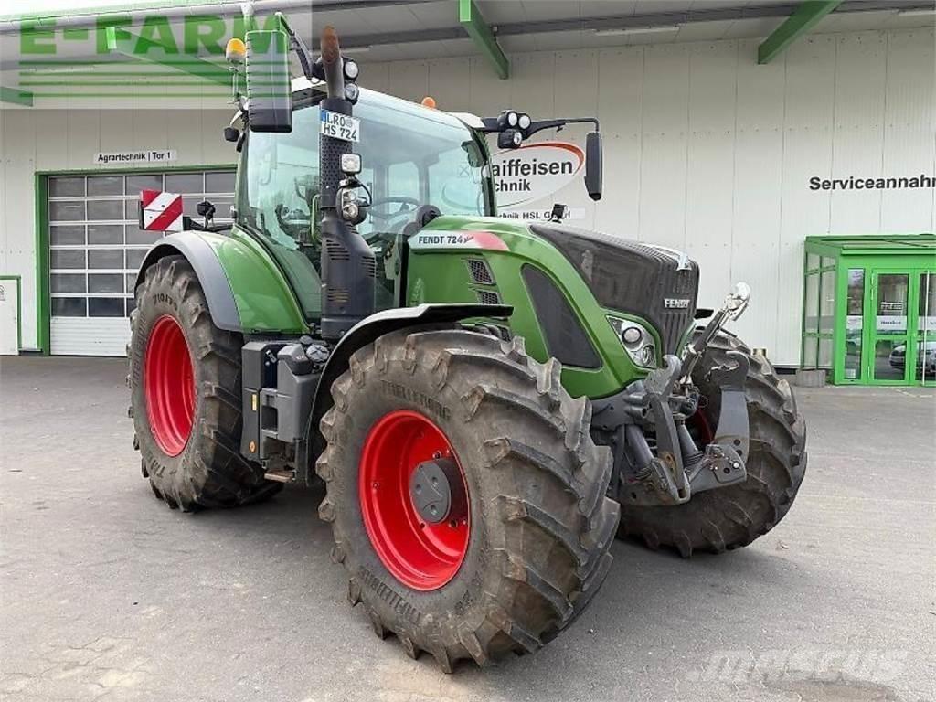 Fendt 724 vario s4 الجرارات