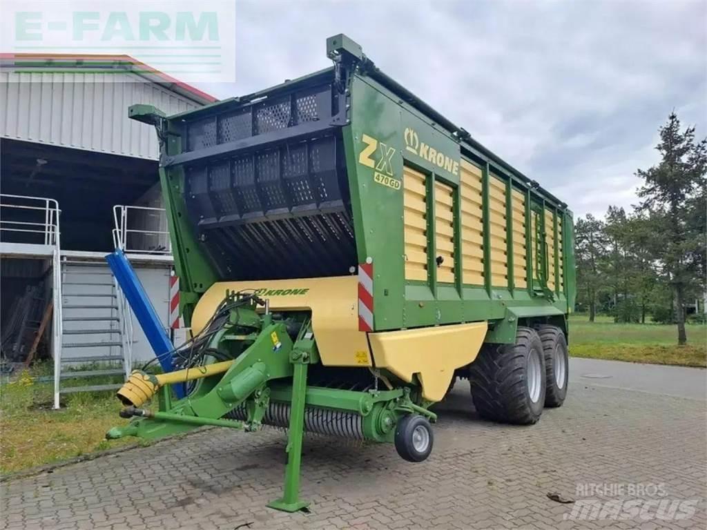 Krone ladewagen أنواع أخرى من أنصاف المقطورات
