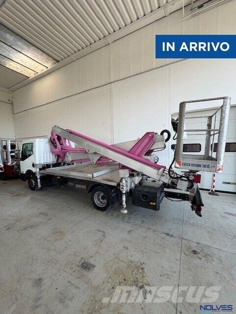 Pagliero MX250 المنصات الهوائية المثبتة على شاحنة