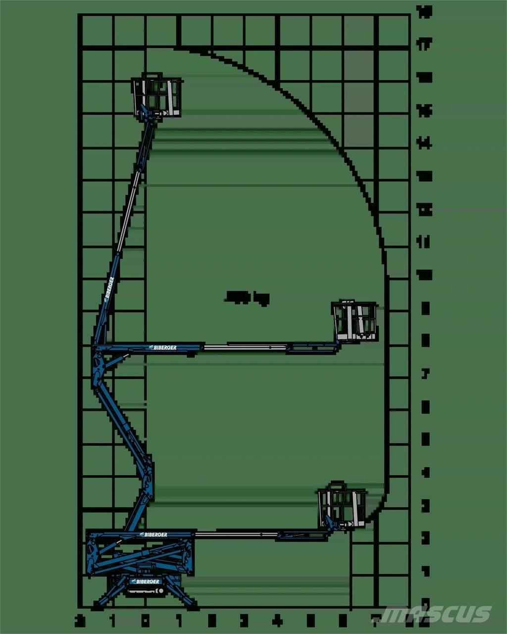 JLG X17J+ رافعات مقصية الشكل