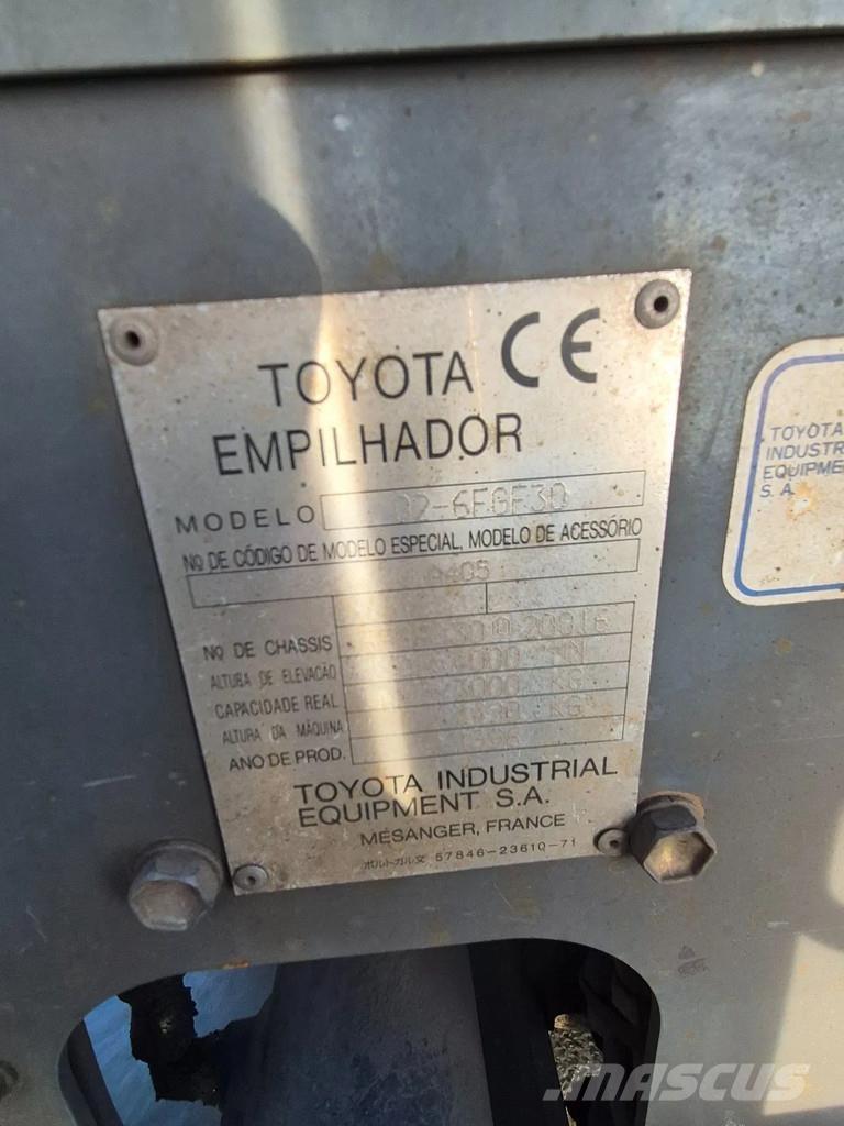 Toyota 02-6fgf30 شاحنات LPG
