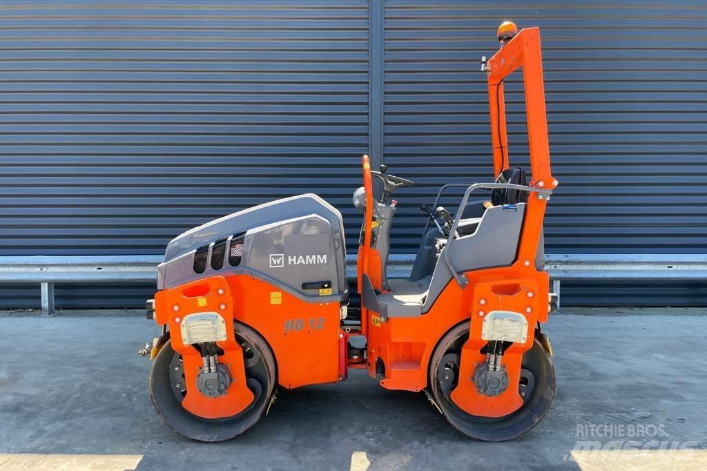 Hamm HD 12 VV مداحل ثنائية الاسطوانة
