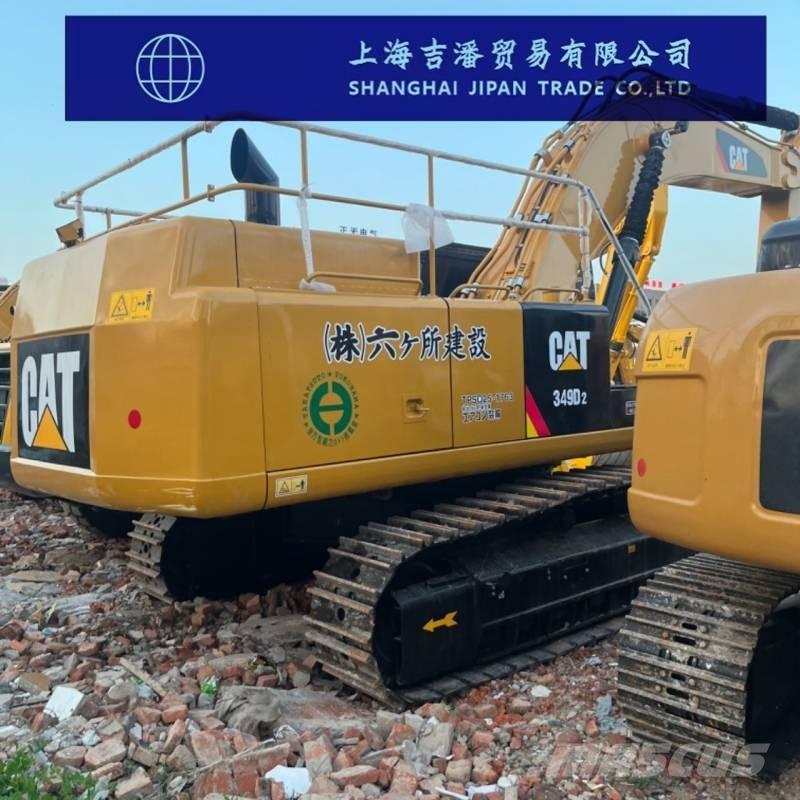 CAT 349 D حفارات زحافة