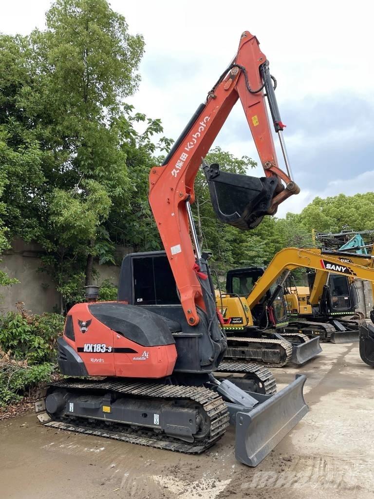 Kubota KX183-3 حفارات صغيرة أقل من 7 طن (حفارات صغيرة)