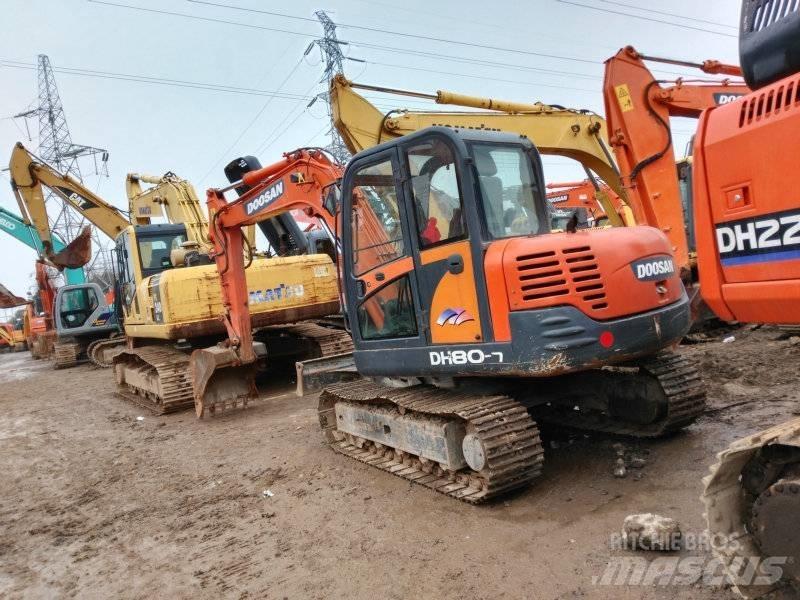 Doosan DH 80 حفارات وسط 7 طن - 12 طن