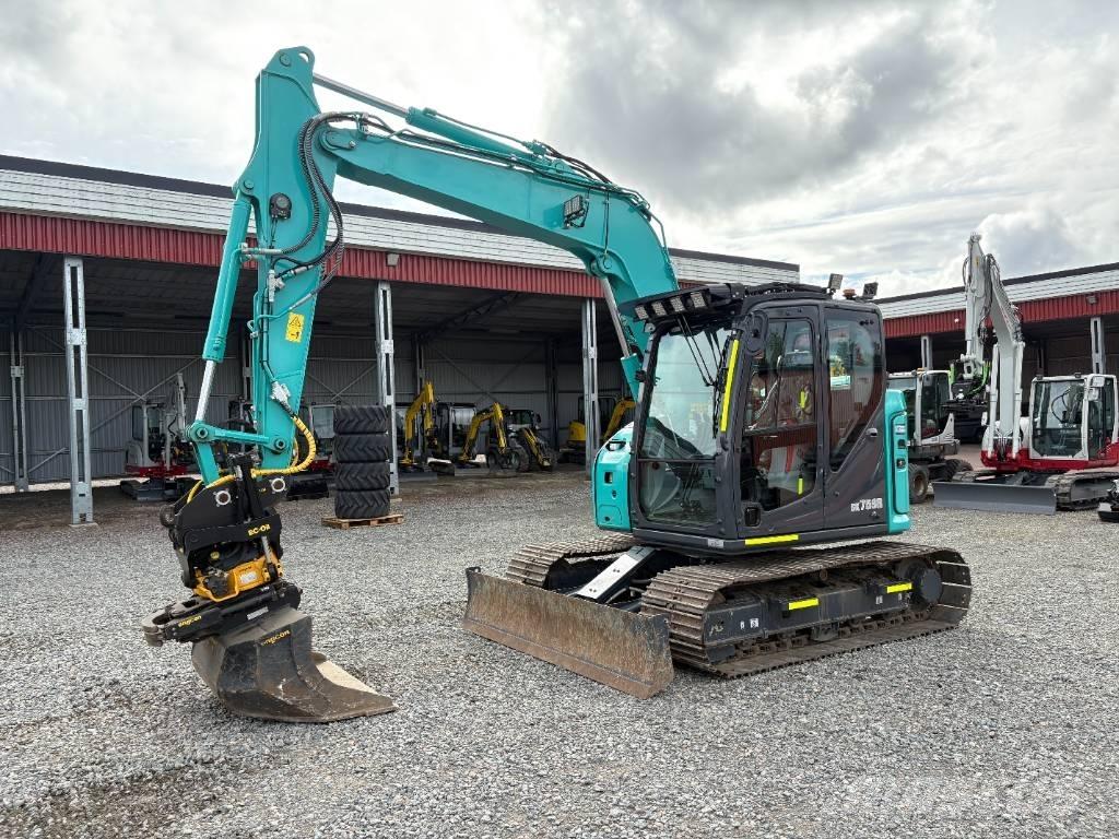 Kobelco SK75SR-7 حفارات وسط 7 طن - 12 طن