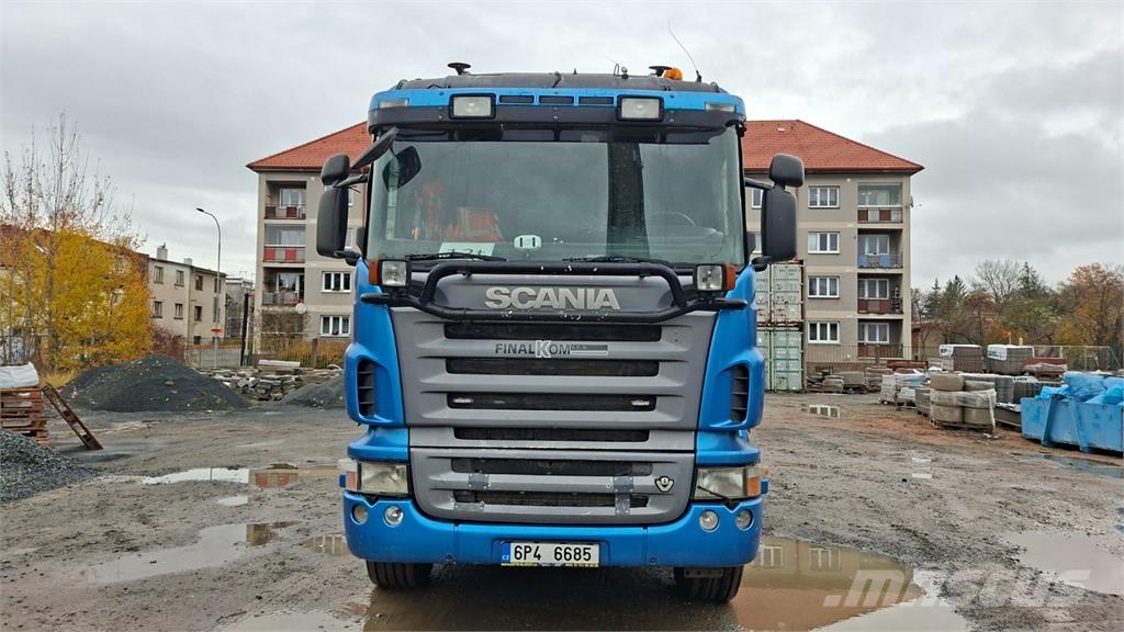 Scania R580 6X4 شاحنات قلابة
