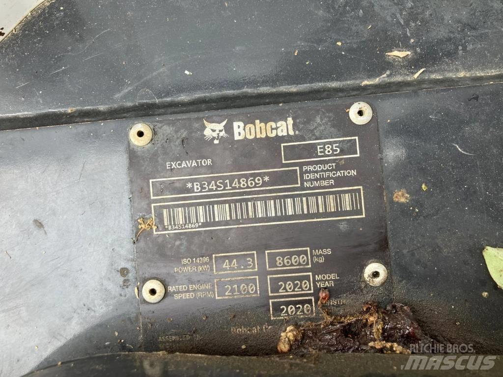 Bobcat E 85 حفارات وسط 7 طن - 12 طن