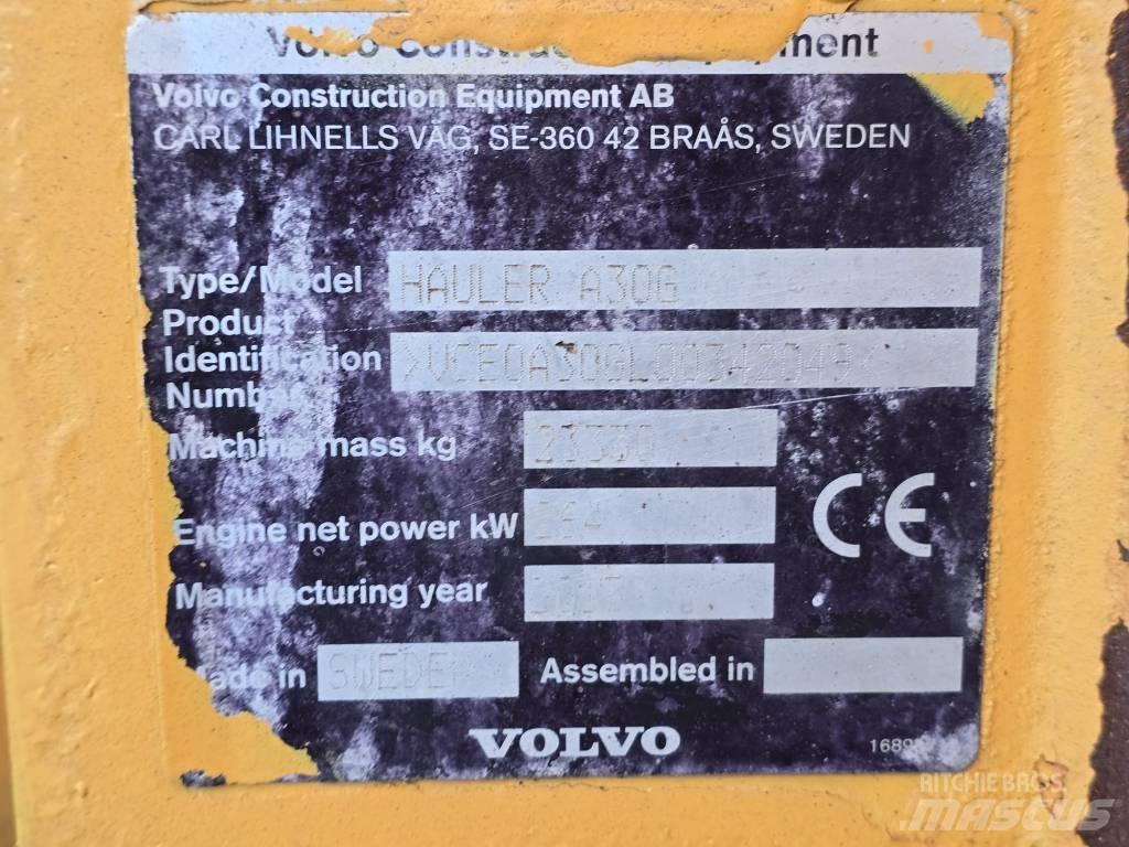 Volvo A30G ساحبات مفصلية