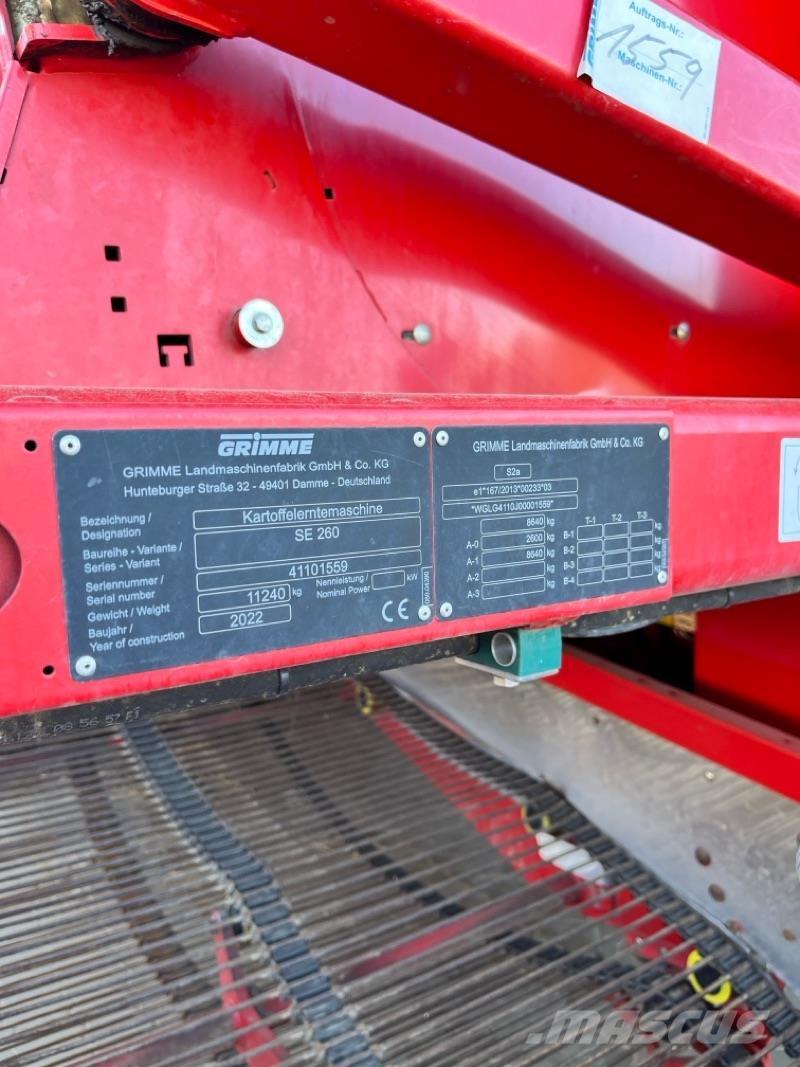 Grimme SE260 ماكينات زراعية أخرى