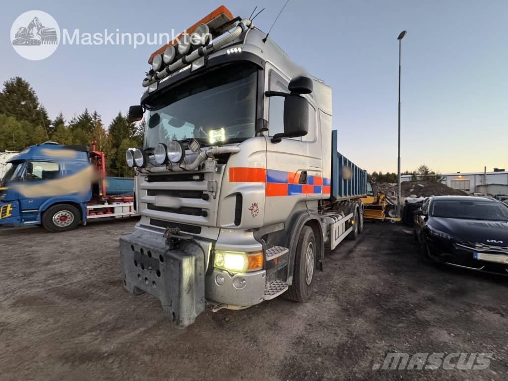 Scania R 480 LB شاحنات الرافعات الخطافية