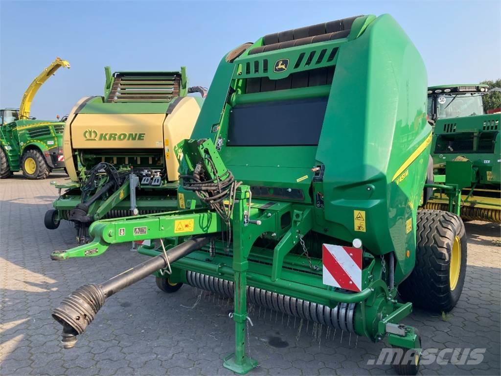 John Deere V451M محزمات مستديرة