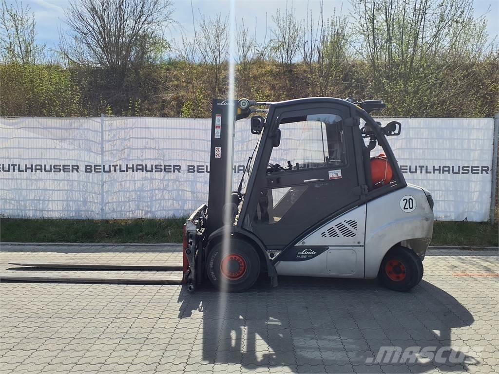 Linde H35T شاحنات LPG