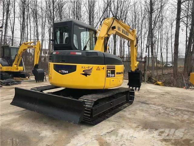 Komatsu pc78us حفارات زحافة