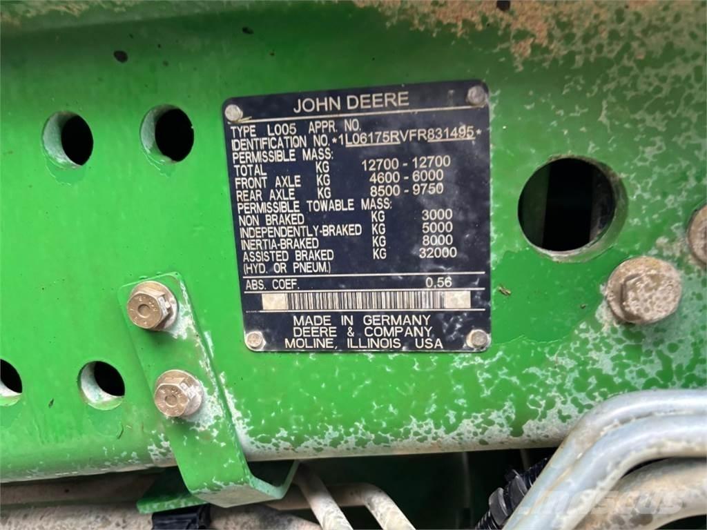 John Deere 6175R الجرارات