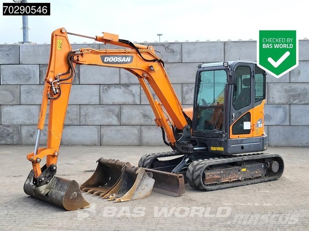 Doosan DX63-3 حفارات صغيرة أقل من 7 طن (حفارات صغيرة)