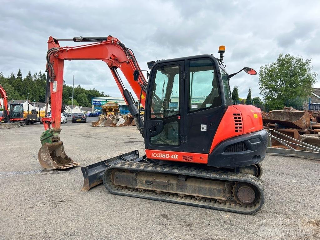 Kubota KX080-4 حفارات وسط 7 طن - 12 طن