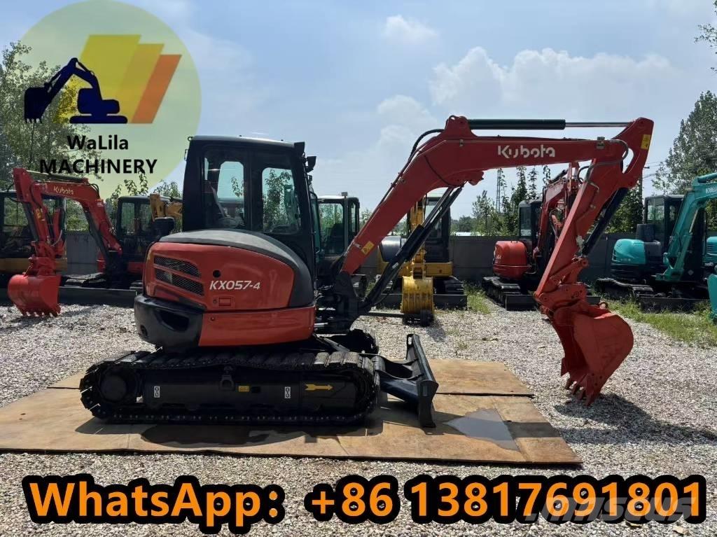 Kubota KX 057 حفارات صغيرة أقل من 7 طن (حفارات صغيرة)