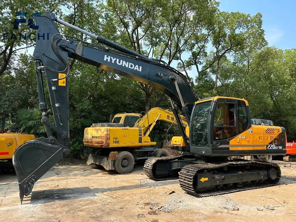 Hyundai 220 9S حفارات زحافة