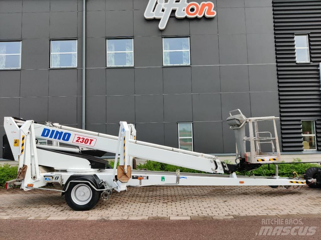 Dino 230 T Skylift المنصات الهوائية المثبتة على مقطورة