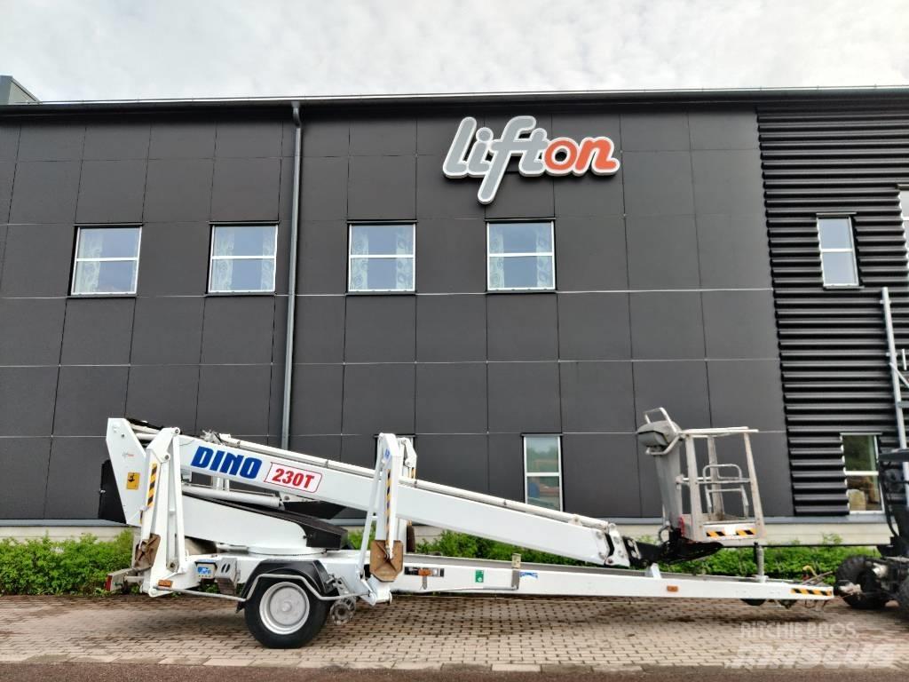 Dino 230 T Skylift المنصات الهوائية المثبتة على مقطورة