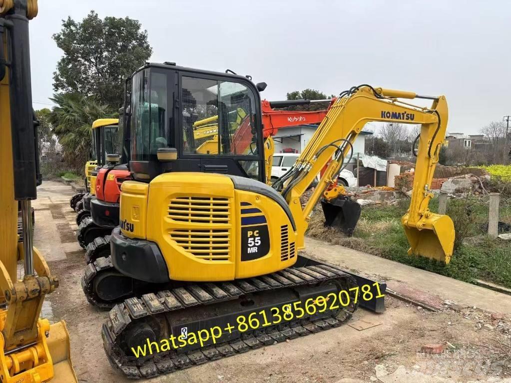 Komatsu PC 55 MR حفارات صغيرة أقل من 7 طن (حفارات صغيرة)