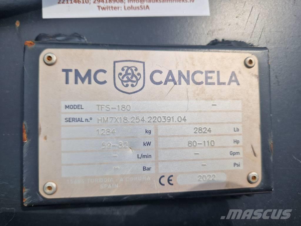 TMC Cancela TFS-180 الكاسحات وقلابات التربة ذات المحركات