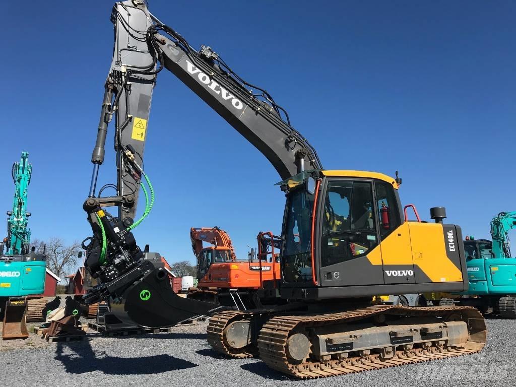 Volvo EC 140 EL حفارات زحافة