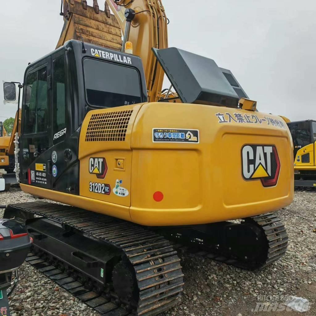 CAT 312 D2 GC حفارات زحافة