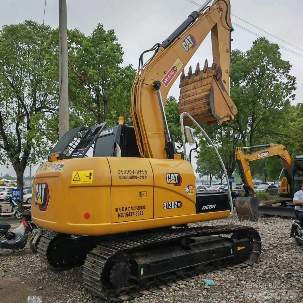 CAT 312 D2 GC حفارات زحافة