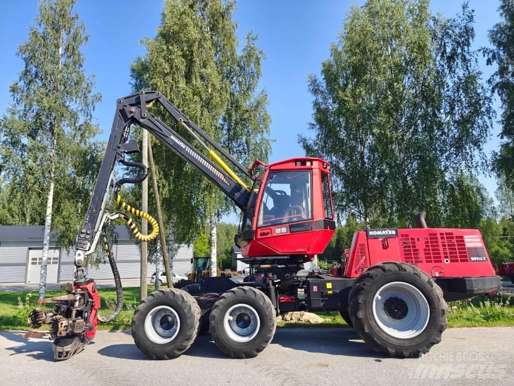 Komatsu 901 TX.1 حصادات