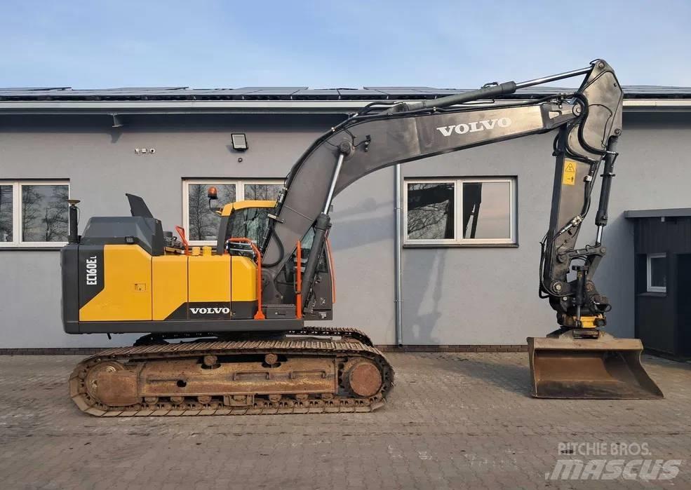 Volvo EC 160 E حفارات زحافة