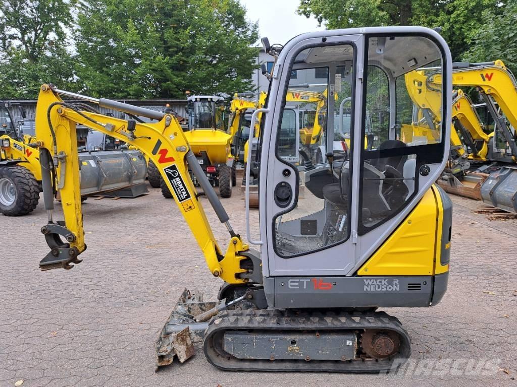 Wacker Neuson ET16 حفارات زحافة