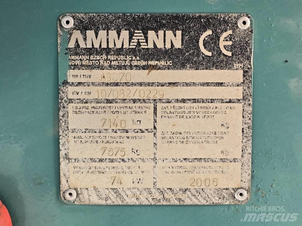 Ammann ASC 70 مداحل مزدوجة