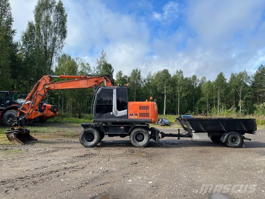 Hitachi ZX140W-3 حفارات بعجل
