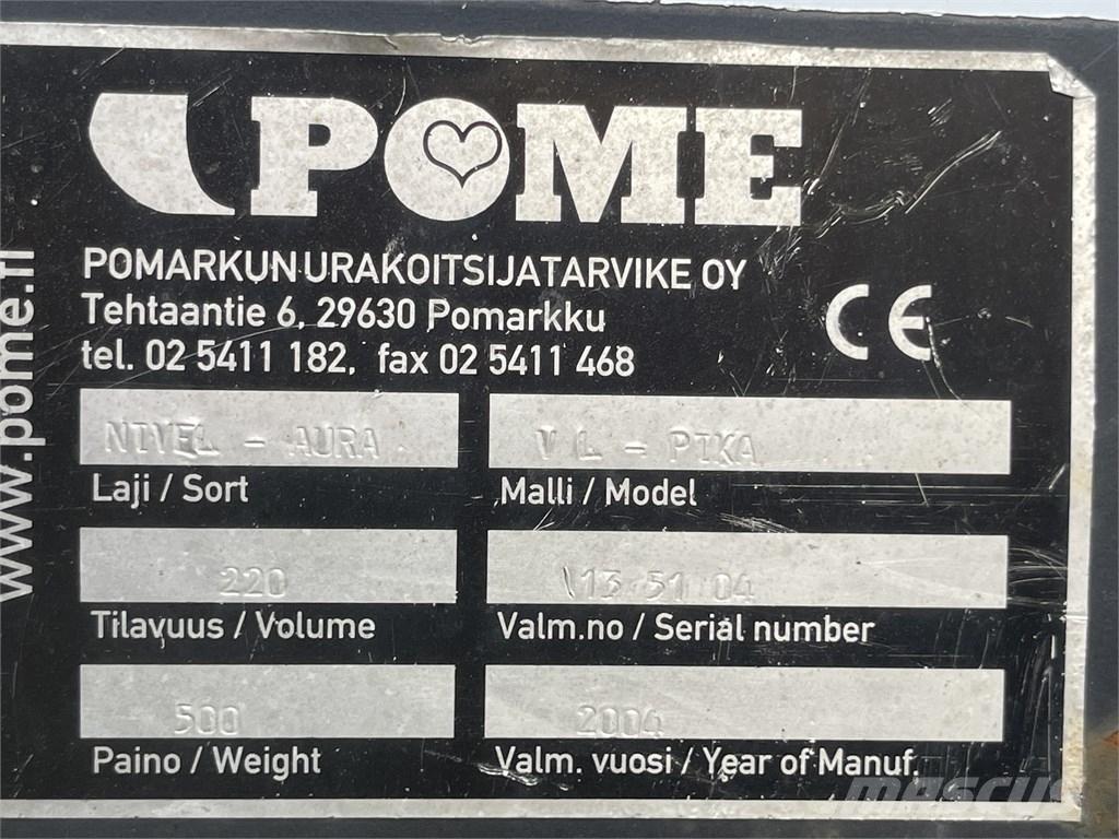 Pome 220 Nivelaura حراثات ونصول الجليد