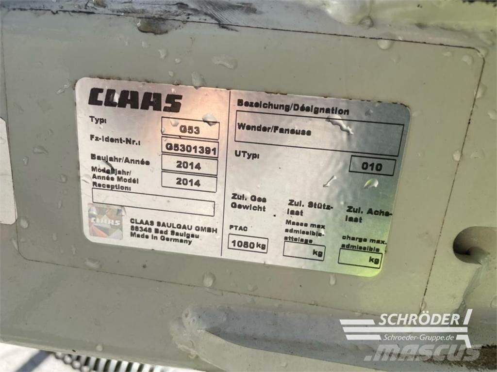 CLAAS VOLTO 800 مكابس وميبسات التبن
