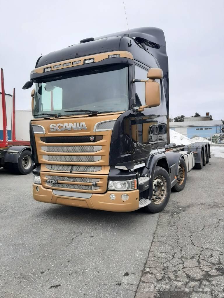Scania R 730 شاحنات بمقصورة وهيكل