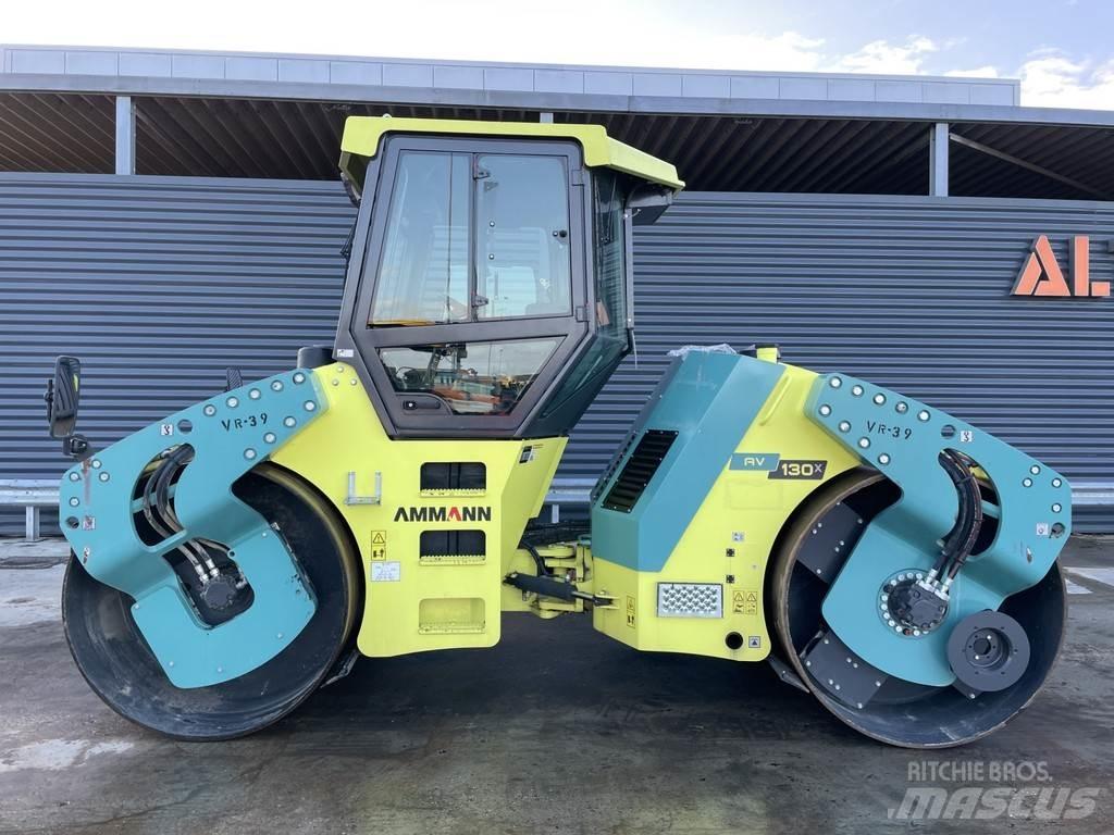 Ammann AV 130 X مداحل ثنائية الاسطوانة