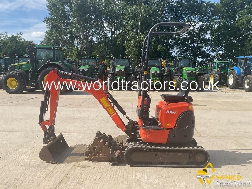Kubota U 10-3 حفارات صغيرة أقل من 7 طن (حفارات صغيرة)