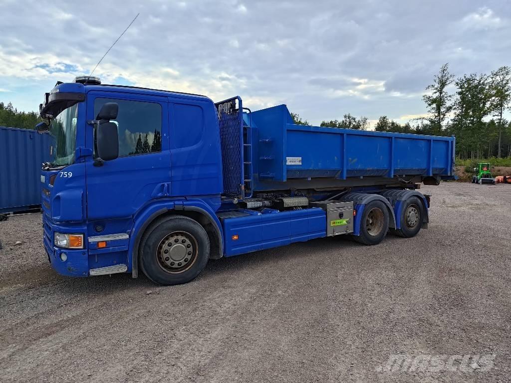 Scania P 400 شاحنات الرافعات الخطافية