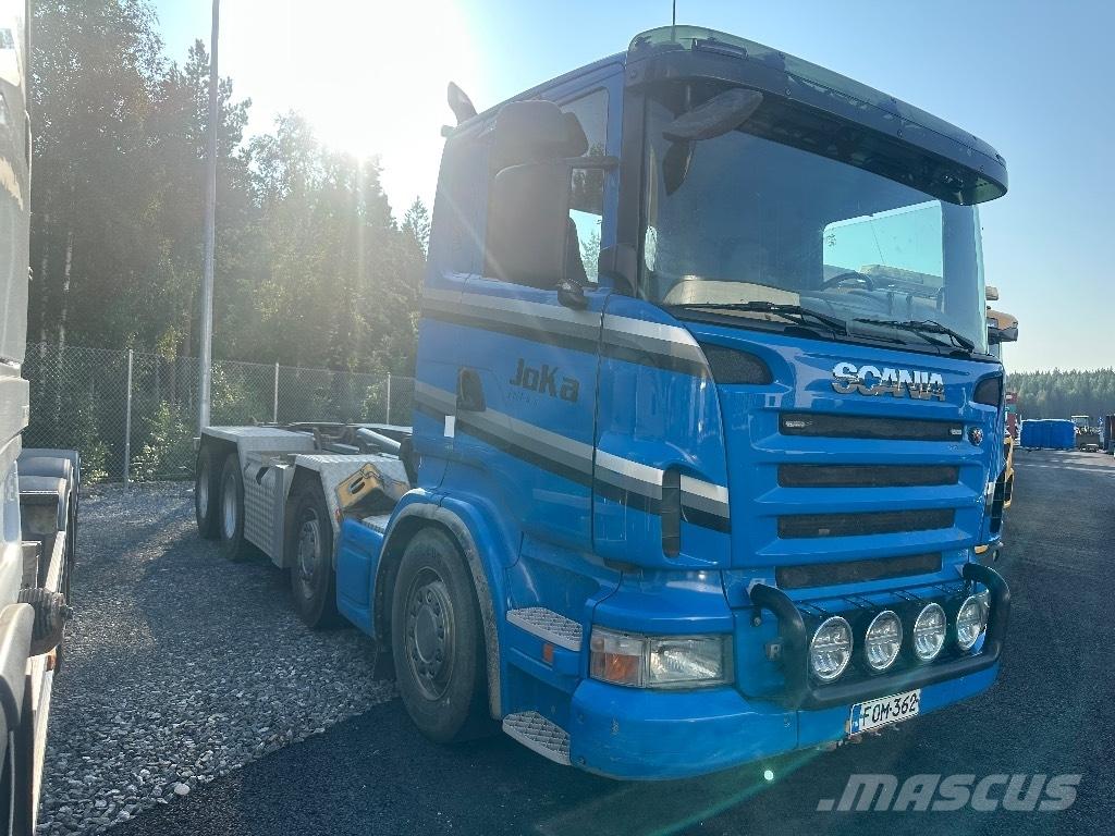 Scania R420 8X4/4 شاحنات الرافعات الخطافية