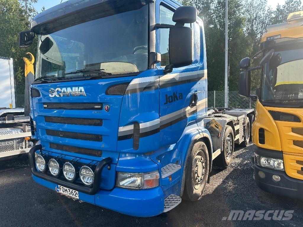 Scania R420 8X4/4 شاحنات الرافعات الخطافية