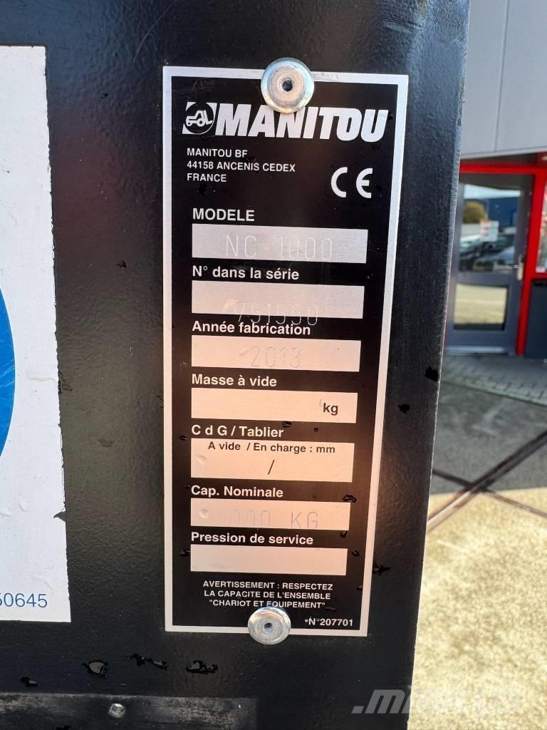Manitou NC 1000 مكونات أخرى